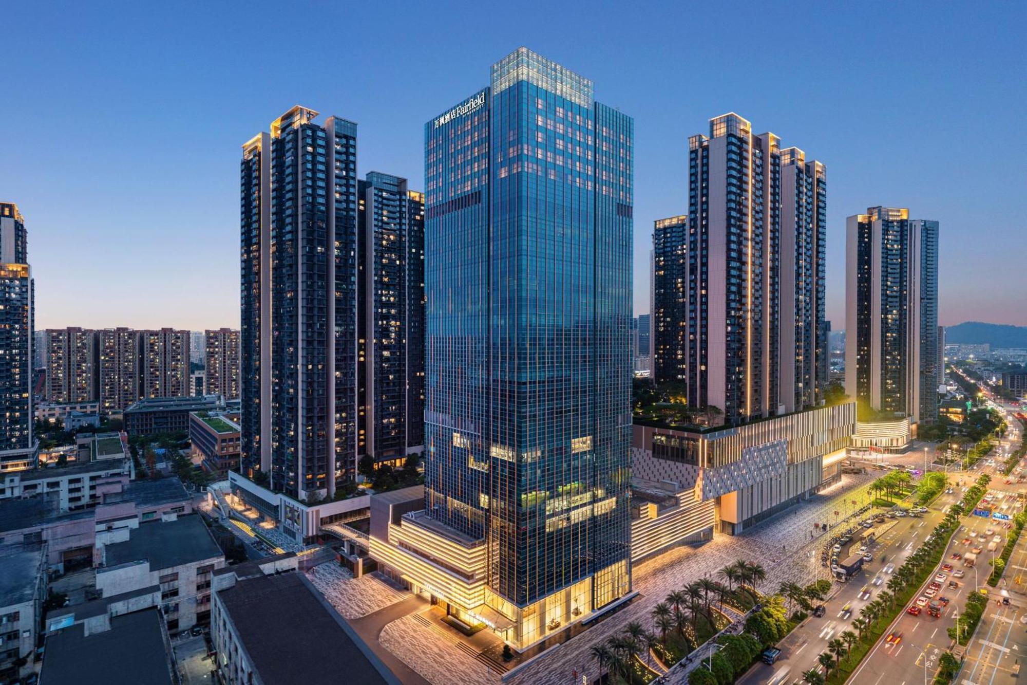 Hotel Fairfield By Marriott Shenzhen Bao'An Exterior foto